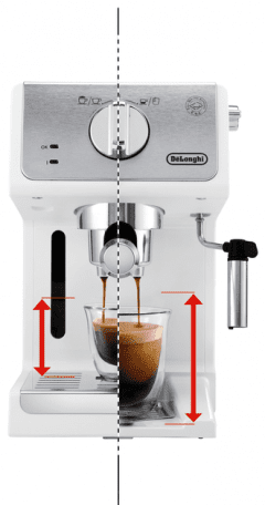 Рожковая кофеварка эспрессо Delonghi ECP 33.21 W  Фото №4