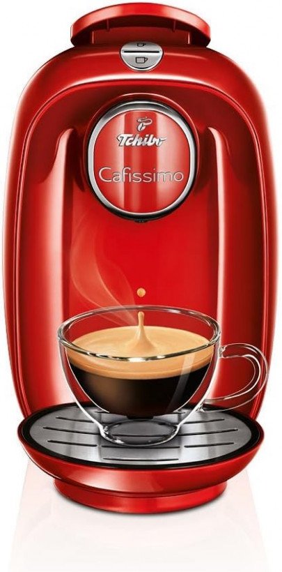 Капсульная кофеварка эспрессо Tchibo Cafissimo Picco Red Coral