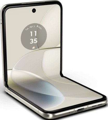 Смартфон Motorola Razr 2023 8/128GB Vanilla Cream (PAY80011)  Фото №2