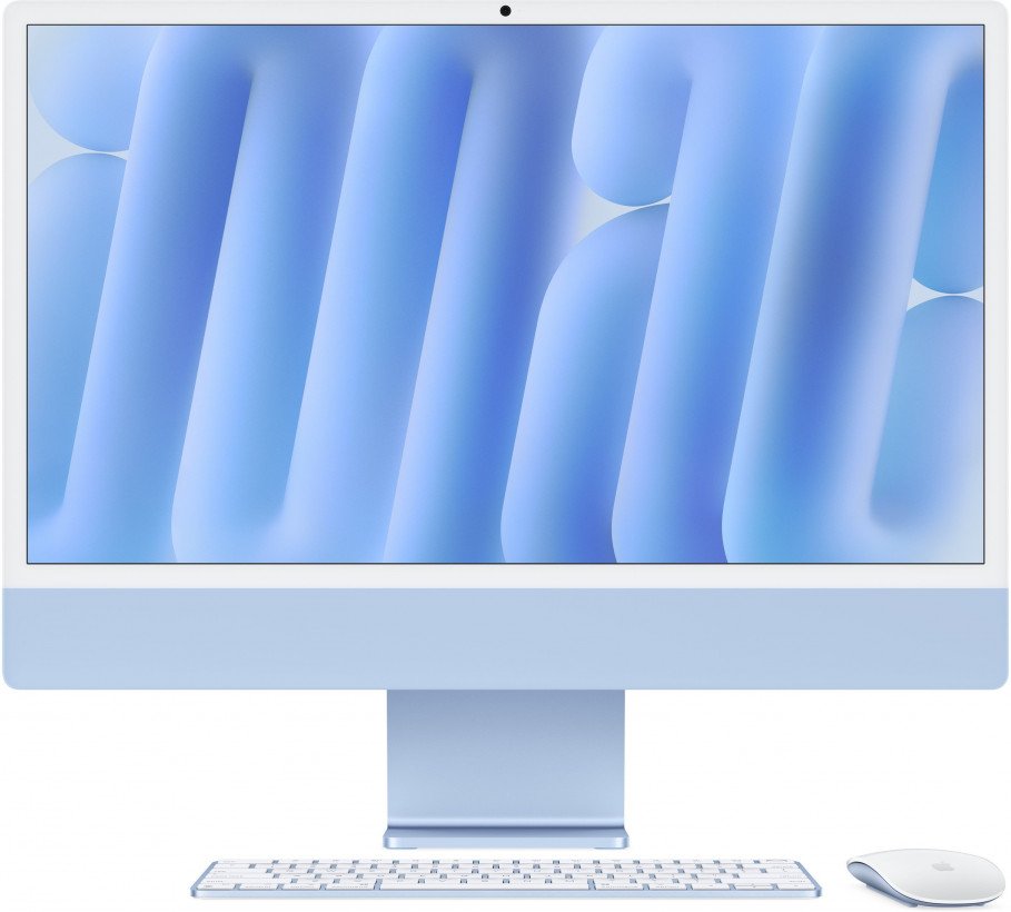 Моноблок Apple iMac 24 M4 Blue (MWV13)  Фото №2