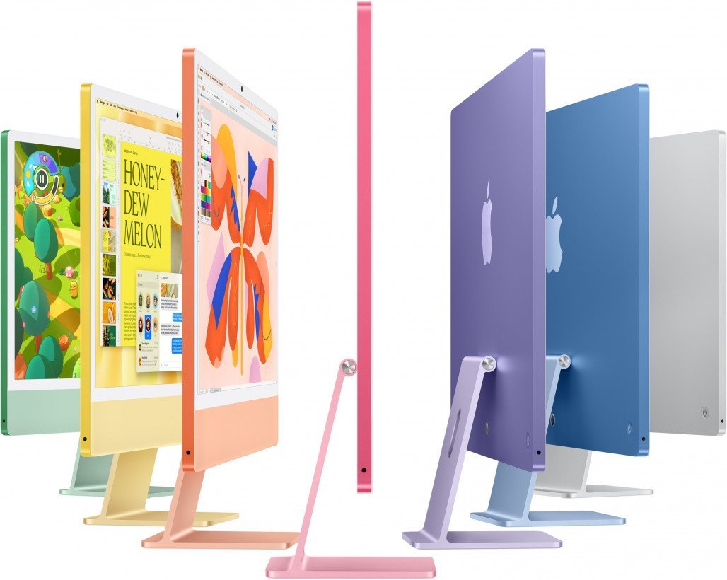 Моноблок Apple iMac 24 M4 Blue (MWV13)  Фото №6
