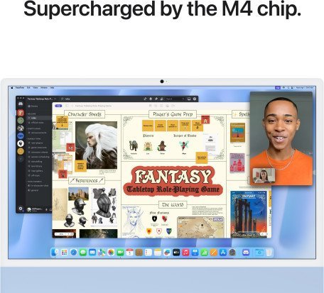 Моноблок Apple iMac 24 M4 Blue (MWV13)  Фото №8