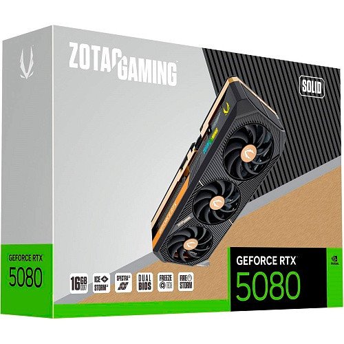 Видеокарта Zotac GAMING GeForce RTX 5080 SOLID (ZT-B50800D-10P)  Фото №6
