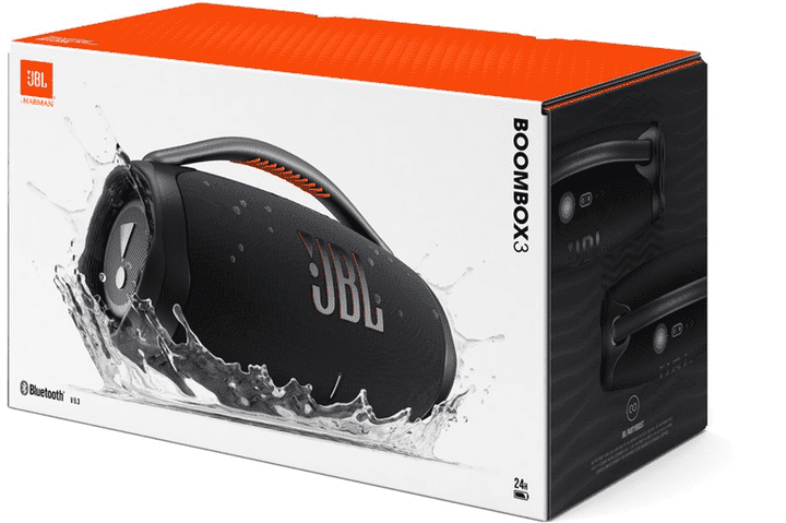 Портативна колонка JBL Boombox 3 Black (JBLBOOMBOX3BLK)  Фото №4