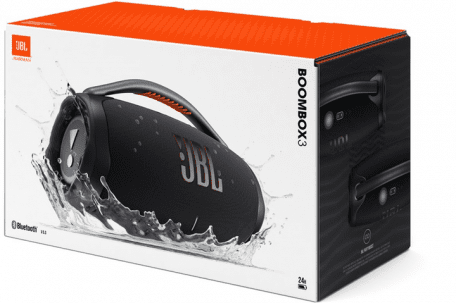 Портативна колонка JBL Boombox 3 Black (JBLBOOMBOX3BLK)  Фото №4