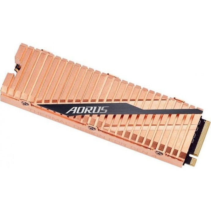 SSD накопичувач GIGABYTE AORUS NVMe Gen4 SSD 2 TB  (GP-ASM2NE6200TTTD) (Open Box)  Фото №1