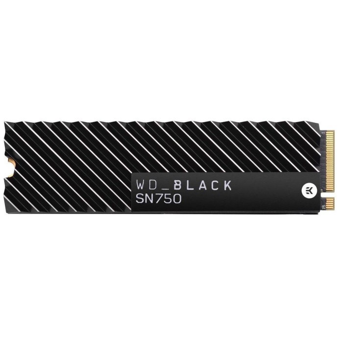 SSD накопичувач WD Black SN750 NVME SSD 2 TB With Heatsink (WDS200T3XHC) (Open Box)
