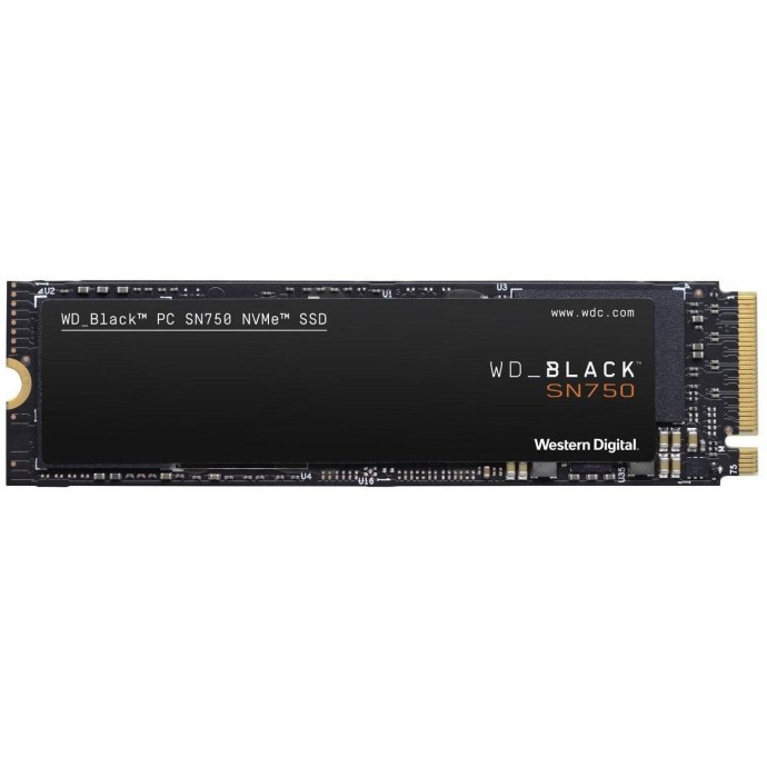 SSD накопичувач WD Black SN750 NVME SSD 2 TB With Heatsink (WDS200T3XHC) (Open Box)  Фото №1