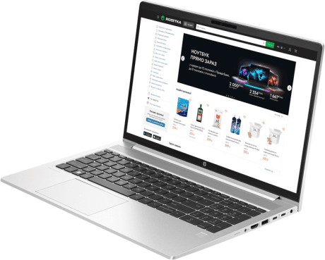 Ноутбук HP ProBook 450 G10 Silver (71H61AV)  Фото №1