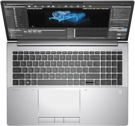 Ноутбук HP ZBook Fury 16 G10 Silver (98J79ET#ABF)  Фото №4