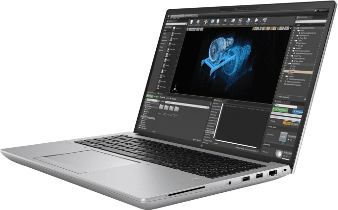 Ноутбук HP ZBook Fury 16 G10 Silver (98J79ET#ABF)  Фото №5