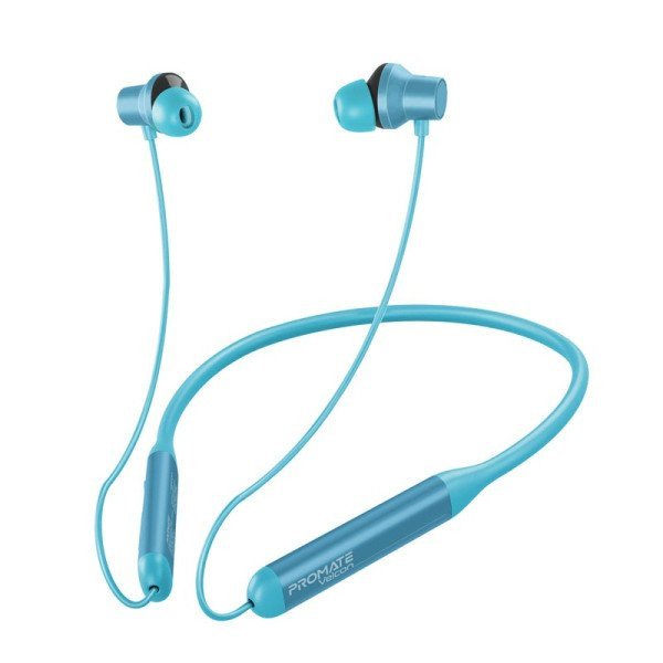 Навушники з мікрофоном Promate Velcon Blue (velcon.blue)