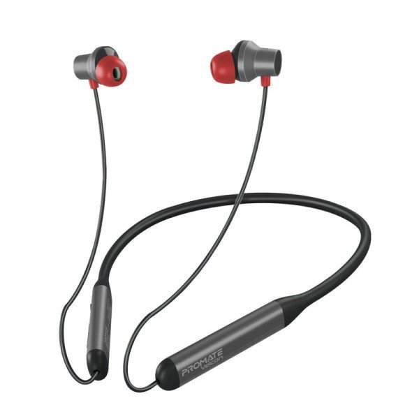Навушники з мікрофоном Promate Velcon Black (velcon.black)