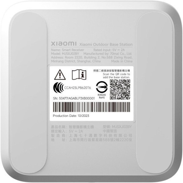 IP-камера відеоспостереження Xiaomi Solar Outdoor Camera BW400 Pro Set (BHR7747GL)  Фото №2