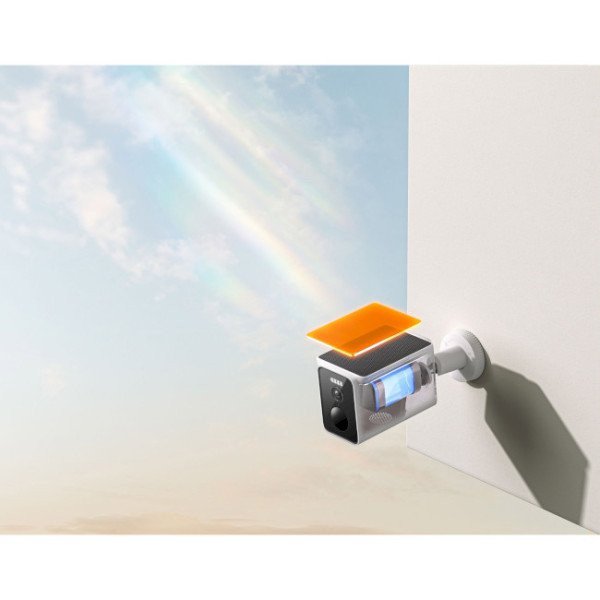 IP-камера відеоспостереження Xiaomi Solar Outdoor Camera BW400 Pro Set (BHR7747GL)  Фото №7