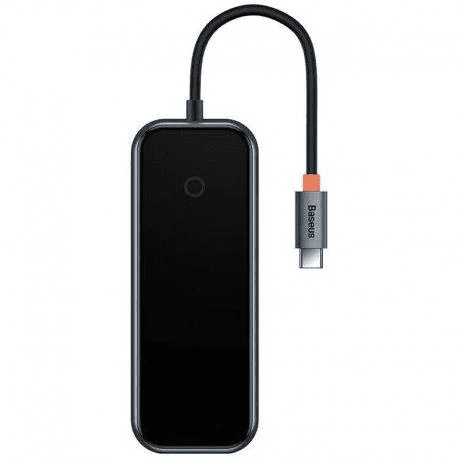 Мультипортовый адаптер Baseus AcmeJoy 5-Port Type-C Dark Gray (WKJZ010213)