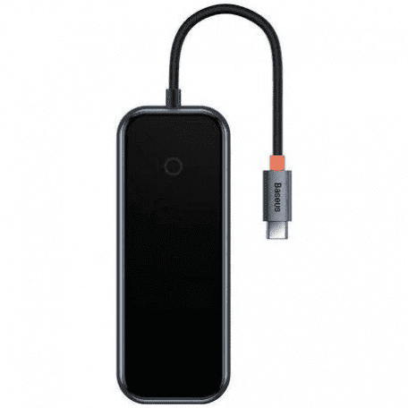 Мультипортовый адаптер Baseus AcmeJoy 5-Port Type-C Dark Gray (WKJZ010213)