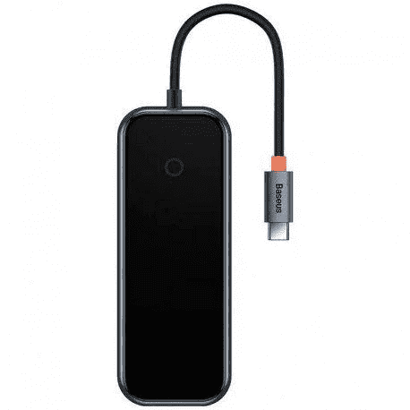 Мультипортовый адаптер Baseus AcmeJoy 5-Port Type-C Dark Gray (WKJZ010213)