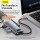 Мультипортовый адаптер Baseus Metal Gleam Series 5-in-1 Multifunctional Type-C HUB Gray (WKWG020013)  Фото №6