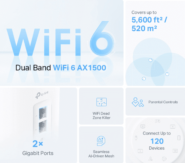 Mesh-система TP-Link Deco X10 1-pack  Фото №0