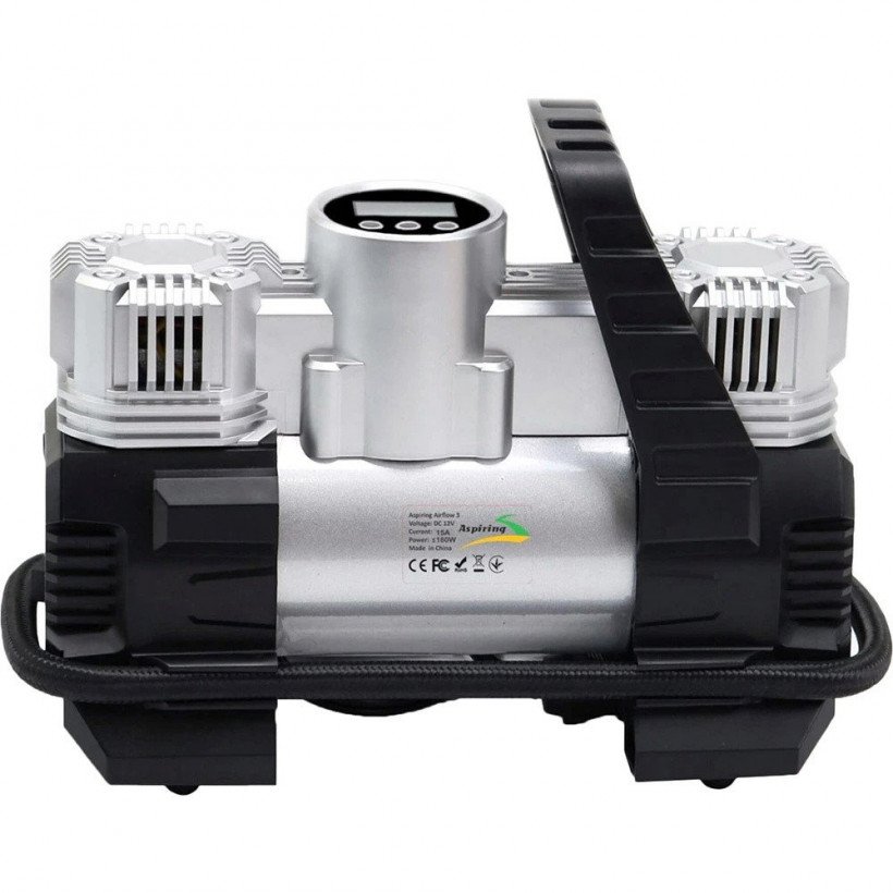 Автомобільний компресор (електричний) Aspiring Airflow 3 metal 85L 180W AF00505