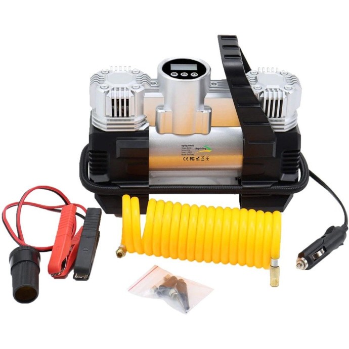Автомобильный компрессор (электрический) Aspiring Airflow 3 metal 85L 180W AF00505  Фото №0