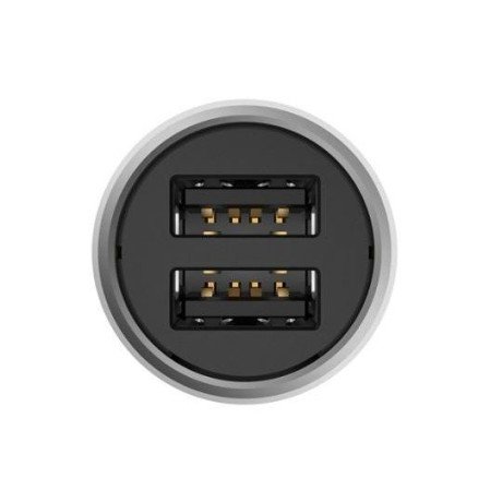 Автомобильное зарядное устройство для Xiaomi Car Quick Charger 3.0 Silver (CZCDQ02ZM)  Фото №0