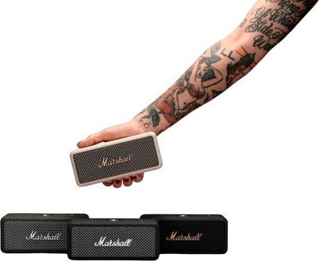Портативна колонка Marshall Emberton Cream (1005945)  Фото №10
