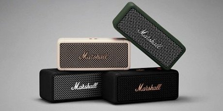 Портативна колонка Marshall Emberton Cream (1005945)  Фото №12