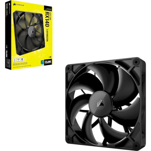 Вентилятор Corsair iCUE LINK RX140 140mm PWM (CO-9051011-WW)  Фото №4