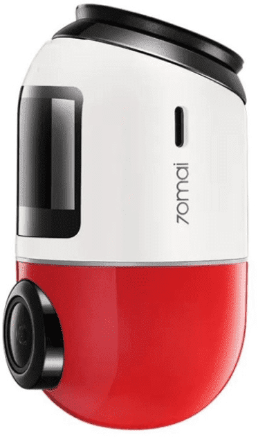 Автомобільний відеореєстратор 70mai Dash Cam Omni 128 GB Red  Фото №1