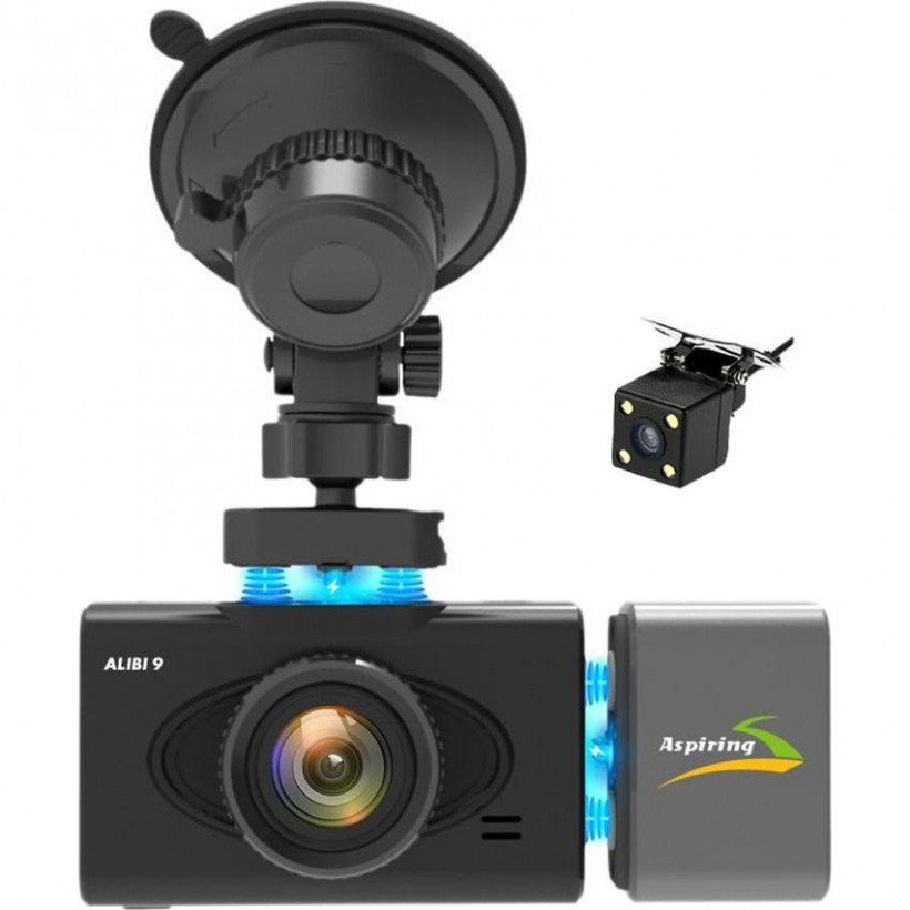 Автомобільний відеореєстратор Aspiring ALIBI 9 (CD1MP20GAL9)