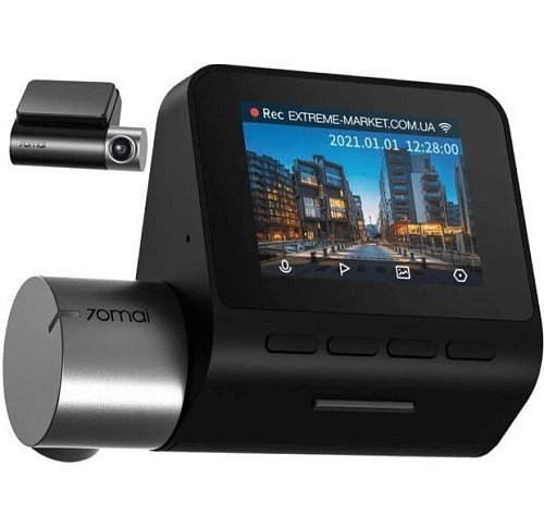Автомобільний відеореєстратор 70mai Dash Cam Pro Plus A500s + Midrive RC06  Фото №0