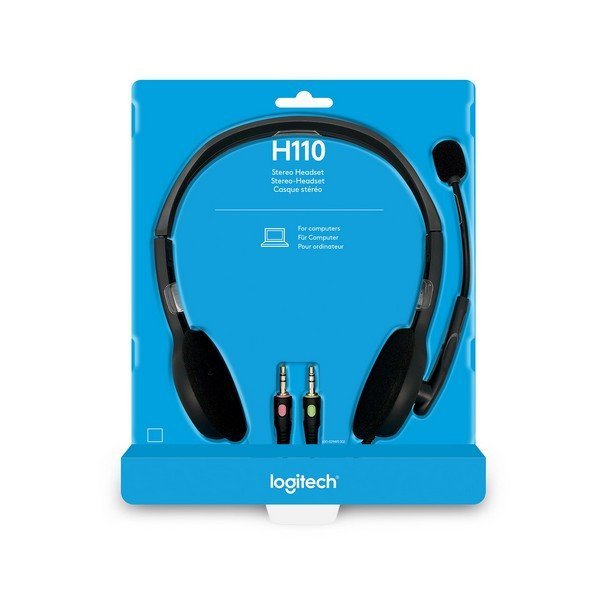 Наушники с микрофоном Logitech Stereo Headset H110  Фото №3