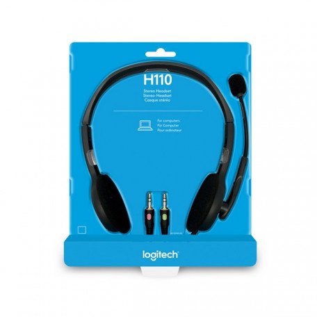 Наушники с микрофоном Logitech Stereo Headset H110  Фото №3