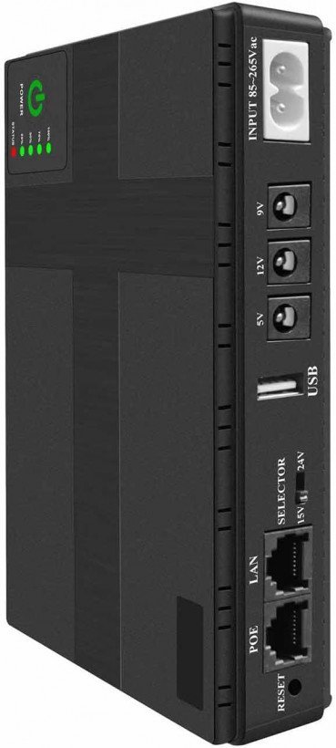 Джерело безперебійного живлення для роутера MUST DC UPS 10400mAh  Фото №0
