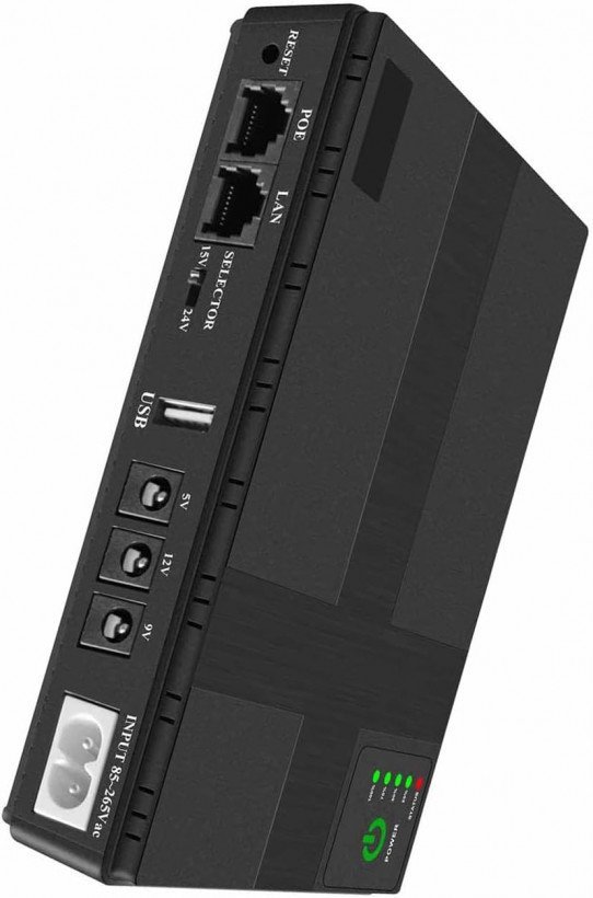 Джерело безперебійного живлення для роутера MUST DC UPS 10400mAh  Фото №1