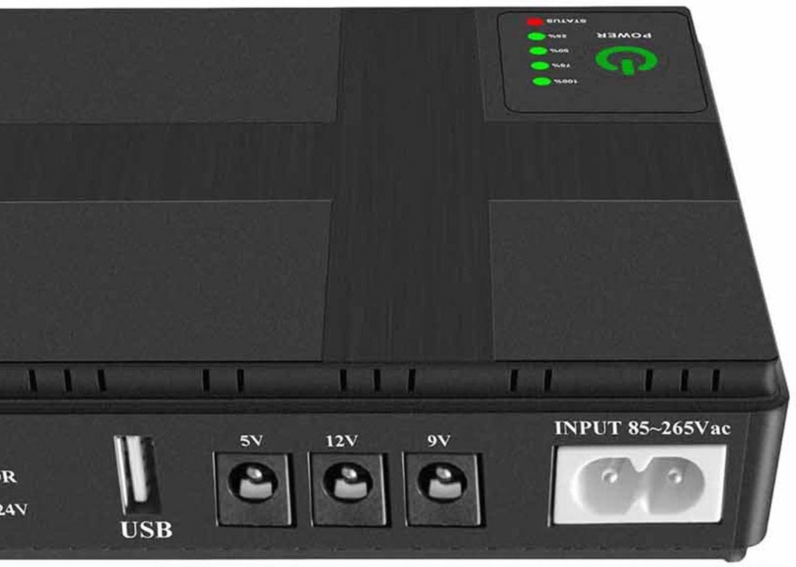Джерело безперебійного живлення для роутера MUST DC UPS 10400mAh  Фото №3