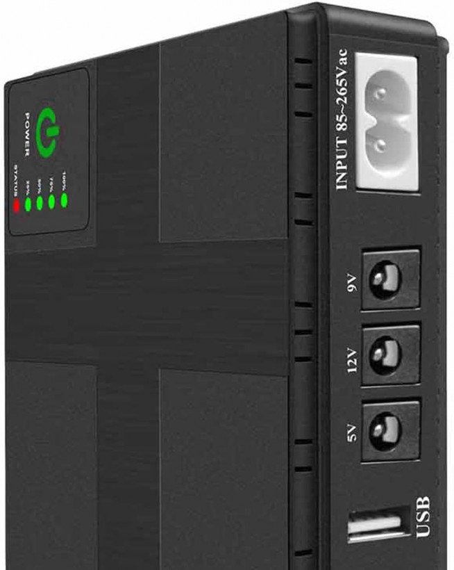 Джерело безперебійного живлення для роутера MUST DC UPS 10400mAh  Фото №4