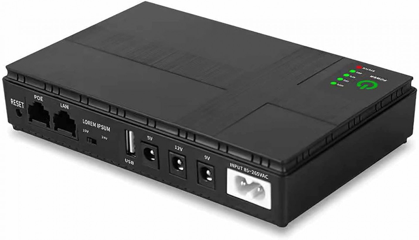Джерело безперебійного живлення для роутера MUST DC UPS 10400mAh  Фото №6