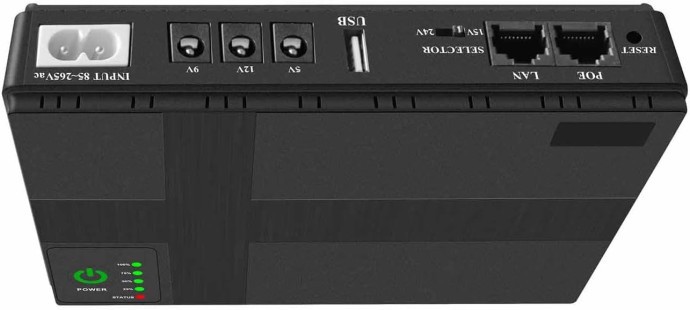 Джерело безперебійного живлення для роутера MUST DC UPS 10400mAh