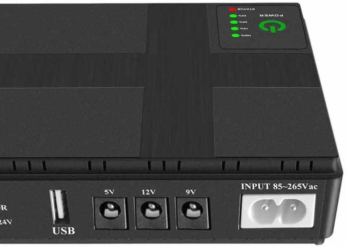 Джерело безперебійного живлення для роутера MUST DC UPS 10400mAh  Фото №3