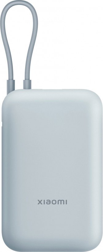 Внешний аккумулятор (павербанк) Xiaomi 10000mAh 22.5W Integrated Cable Blue BHR9073GL