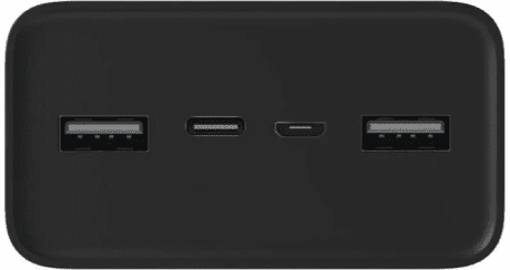 Зовнішній акумулятор (павербанк) Xiaomi PB3018ZM 30000mAh 18W Black (BHR9126GL)  Фото №1