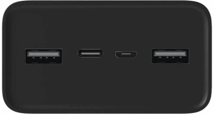 Зовнішній акумулятор (павербанк) Xiaomi PB3018ZM 30000mAh 18W Black (BHR9126GL)  Фото №1