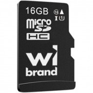 Карта пам'яті Wibrand 16 GB microSD UHS-I Class 10 (WICDHU1/16GB) Карта пам'яті Wibrand 16 GB microSD UHS-I Class 10 (WICDHU1/16GB)