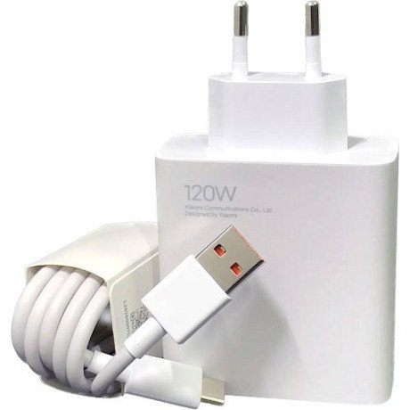 Мережевий зарядний пристрій Xiaomi 120W HyperCharge White (BHR9462EU)  Фото №3
