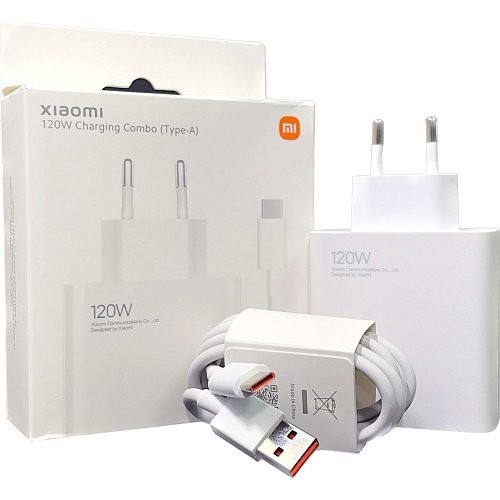 Сетевое зарядное устройство Xiaomi 120W HyperCharge White (BHR9462EU)  Фото №4