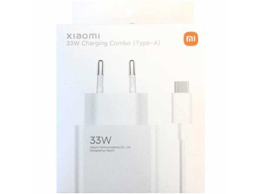 Сетевое зарядное устройство Xiaomi 33W Charging Combo Type-A White + USB-C (BHR6039EU)  Фото №1