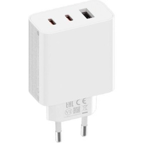 Мережевий зарядний пристрій Xiaomi 67W White+Type-C to Type-C cable (BHR7493EU)